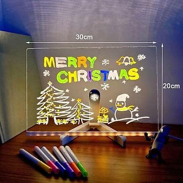 uşaqlar üçün şəkil çəkmək: Yeni, Marker üçün, Lövhə, 30 x 20 sm, Pulsuz çatdırılma — 2