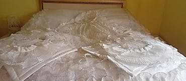 ortuklər: Yataq üçün rəng - Ağ Yataq örtüyü — 1