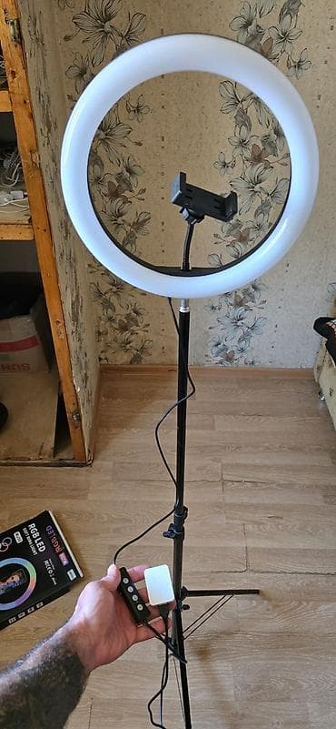 modem usb: RGB LED Soft Ring Light MJ30 – stativli işıqlandırma dəsti - Tip: RGB — 2
