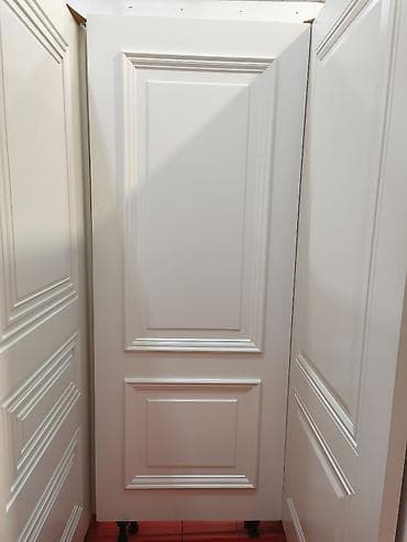 setka qapi: Ağ rəngli klassik üslubda otaq qapısı - Material: MDF/taxta əsaslı — 1