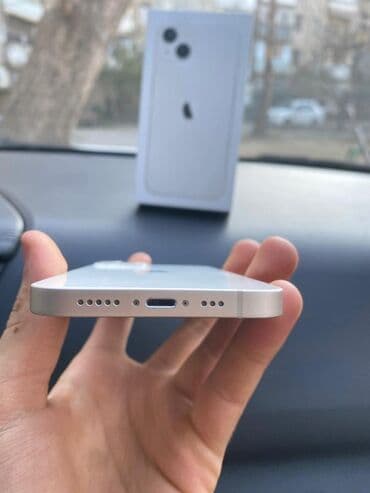 təlfon: IPhone 13, 128 GB, Ağ, Simsiz şarj, Face ID — 2