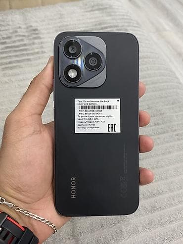 honor magic: Honor 400 Lite, 256 GB, rəng - Boz, Barmaq izi — 1