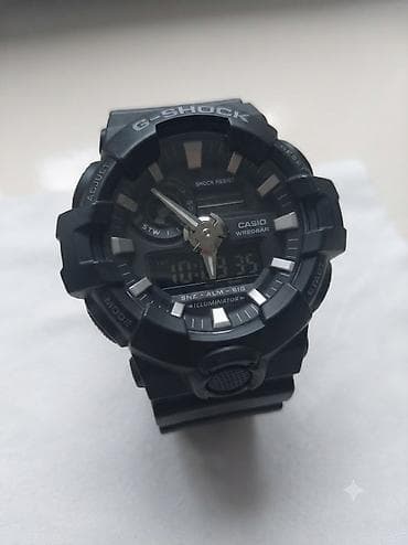 mersedes saat: İşlənmiş, Qol saatı, G-Shock, rəng - Qara — 4