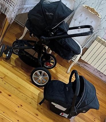 uşaq qidaları: Çıxarıla bilən beşikli araba, İşlənmiş, Ünvandan götürmə — 1