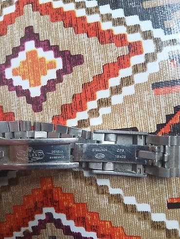 telofon saat: Qol saatı, Rolex, rəng - Qara — 7