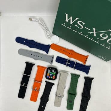 ct8 max smart watch: Yeni, Smart saat, Apple, Suya davamlı — 1