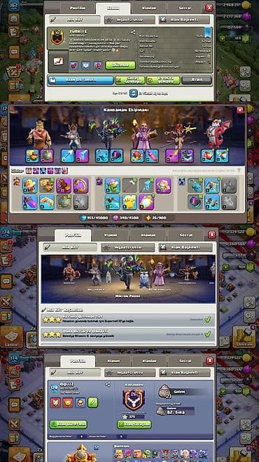 oyun noutbuklar: Clash of Clans hesabı çox Tecili Klanla Birlikde Satılır Efsanevi — 7