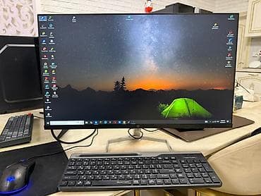 komputer setup: 230 azn HP M27fe FHD 75hz Ekranın ölçüsü: 27" (68.6 cm) Görüntü — 1