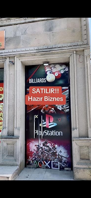 playtion 2: Hazir biznes playstation bilyard club.Gündəlik qazanc gətirən — 1