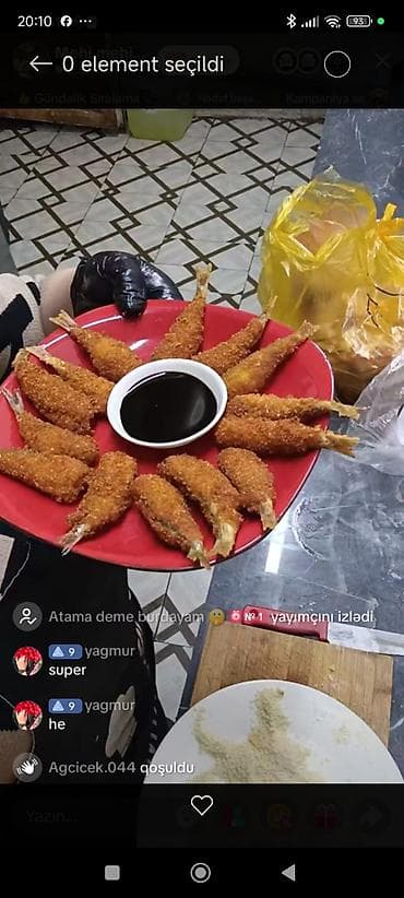 yemek sifarişi: Aşbaz işi axtarlram - Dolma assortisi: badımcan, pomidor və bolqar — 10