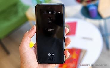 iphone ile barter: LG V50 Thinq 5G, 128 GB, rəng - Qara, Barmaq izi — 1