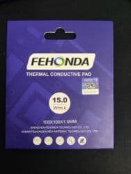 veten komputer: Thermal Conductive Pad 100×100×1.0 100×100×1.5 100×100×2.0 — 4