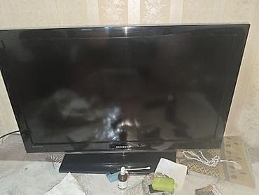 mini televizor: Samsung LE37C530F1W – 37 düym Full HD LCD, antenna yeri xarabdir — 1