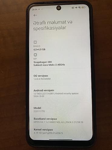 redmı a5: Redmi Note 11, 128 GB, rəng - Qara, Barmaq izi — 5