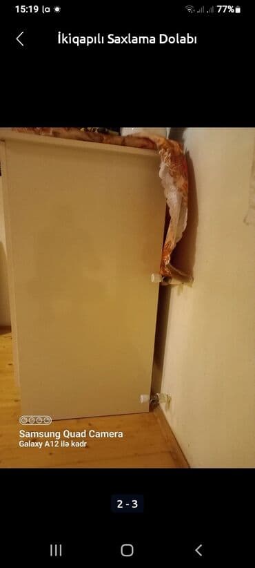 шкаф железный офисный: Б/у, Распашной, 2 двери Прямой шкаф, Азербайджан — 2