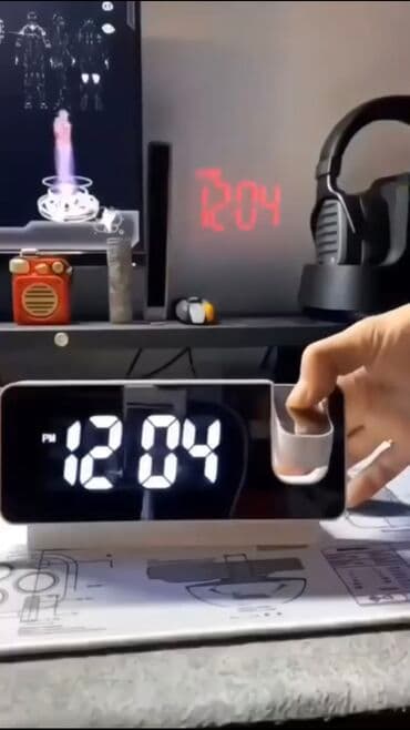 saat mebel: Masaüstü saatlar, Elektron, Saniyə əqrəbi — 1