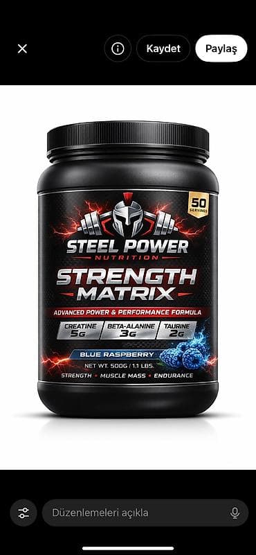 Kreatin Çəki: 201 - 500 g, Yeni