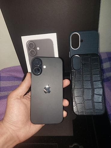 iphone 8 irsad electronics: IPhone 16, 256 GB, Qara, Face ID — 1