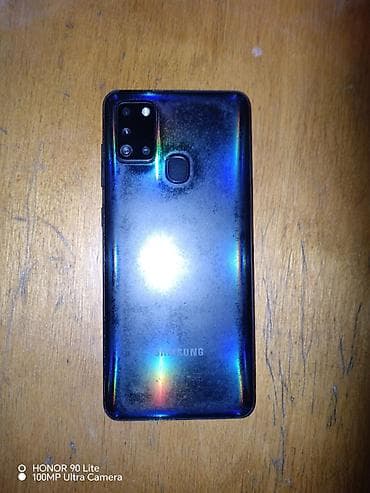 xiaomi redmi 9 t: Samsung Galaxy A21S, rəng - Qara, Barmaq izi — 4