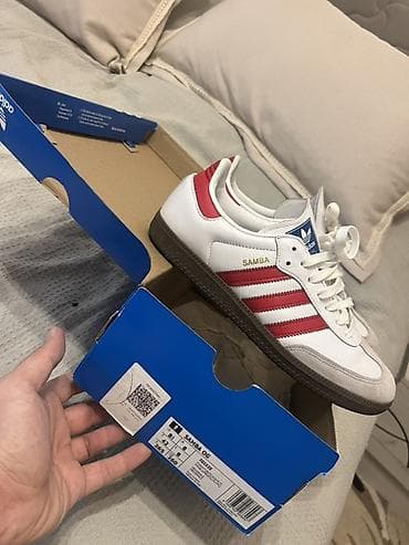 Krasofkalar və idman ayaqqabıları: Adidas Samba OG idman ayaqqabısı Orijinal - Model: Samba OG - Rəng: ağ — 2