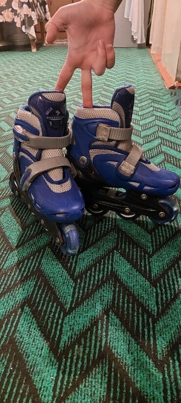 uşaqlar üçün tekerli krosovkalar: Originaldi Xaricden alinib teze kimidi uşaq sure bilmedi — 2