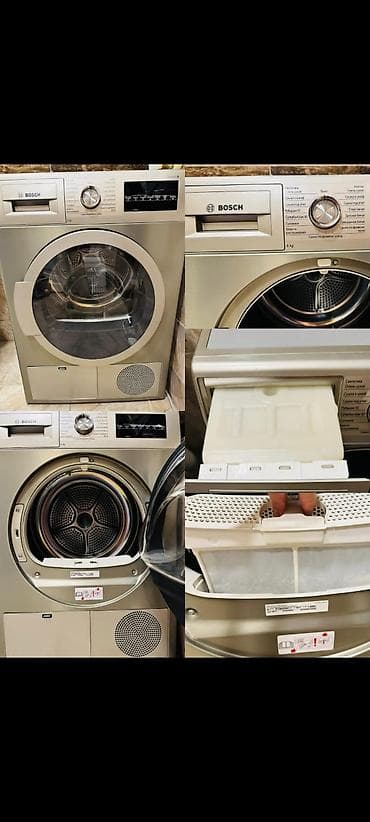 Bosch quruducu maşın – Series 6, kondensasiya tipli, ön yükləməli. Az