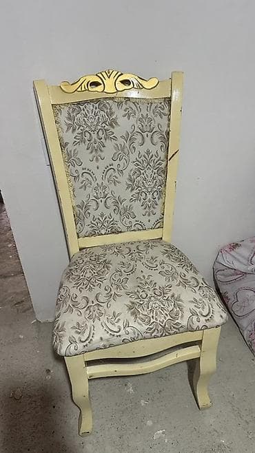 bar stolu: Qonaq otağı üçün, Qatlanmayan, rəng - Ağ Stul — 5