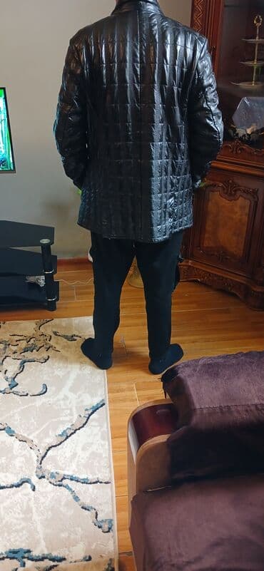 kurtka türkçe ne demek: Kurtka, Dəri, Qış, 2XL — 5