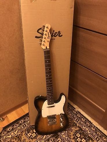 Squier by Fender Telecaster elektrik gitar Гитара Telecaster Teze — 1