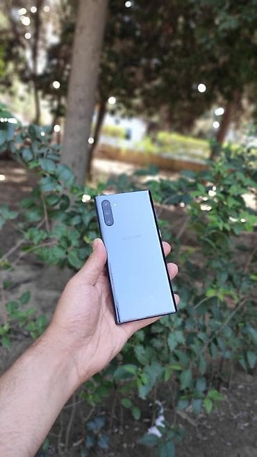 Samsung Note 10, 256 GB, rəng - Gümüşü, Barmaq izi lalafo.az -da Samsung Note 10, 256 GB, rəng - Gümüşü, Barmaq izi