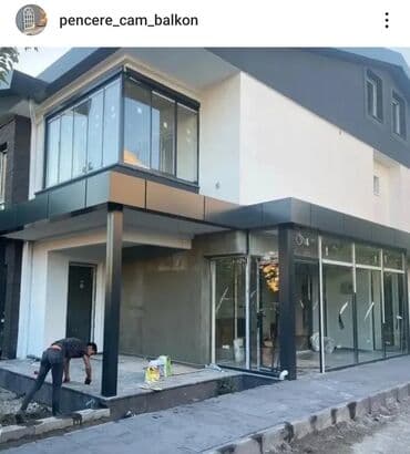 plastik qapi pencereler: Şəxsiyyət vəsiqəsi ile. ✅Cambalkon ✅Paket cambalkon ✅Arakesme — 8