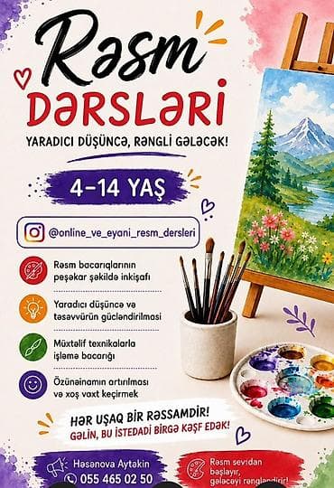 evdə masaj xidməti 2018: 🎨 ONLAYN RƏSM DİLİ DƏRSLƏRİ Rəsm çəkməyə marağın var? ✨ — 1