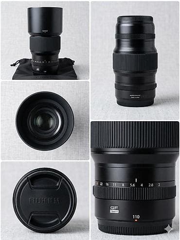 işlənmiş kamera: Fujifilm GF 110mm f/2 R LM WR obyektiv - Uyğunluq: Fujifilm GFX orta — 1