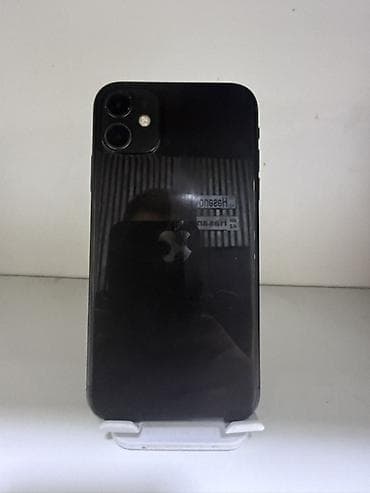 panel cit: IPhone 11, 64 GB, Qara, Simsiz şarj — 2