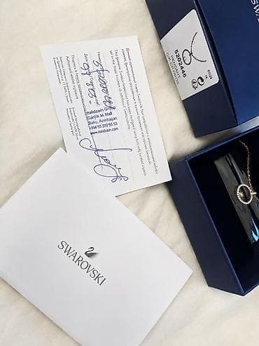 Swarovski orijinal kulon ✨ Tamamilə yeni və heç istifadə olunmayıb — 3