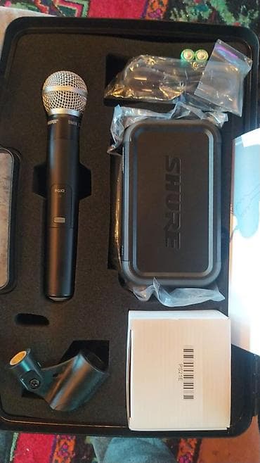 Shure SM-58 Təzə Upakovka Kredit Yoxdur Ətraflı Şəkil Və Video