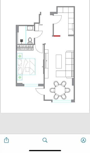 goycayda kreditle satilan evler: 2 otaqlı, Yeni tikili, 71 kv. m — 4
