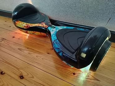 LED işıqlı hoverboard (özünü tarazlayan skuter) - Təkər ölçüsü