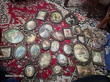 qaqa şekileri: Kolleksiya: balaca 50m. dan 150 kimi dekorativ oval və düzbucaqlı — 1