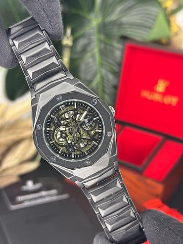 mercedes saat: Yeni, Qol saatı, Hublot, rəng - Qara — 6