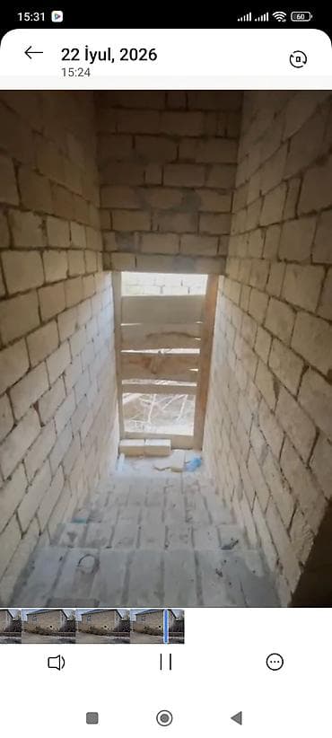 3 otaqlı, 1 kv. m, Kredit yoxdur, Təmirsiz