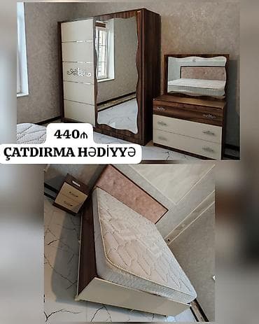 Başlıq: 440₼ – Yataq otağı mebel dəsti | Çatdırılma hədiyyə | — 1