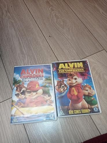 cd pleyer: Məhsul: Alvin and the Chipmunks DVD-ləri – 2 film paketi Tərkib: - — 1