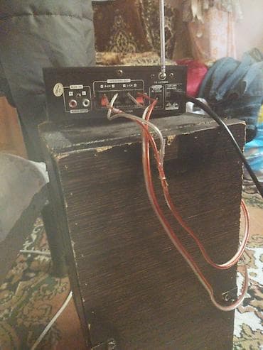 Audio sistemi – gücləndirici + səs kolonkası (Pioneer ön panelli