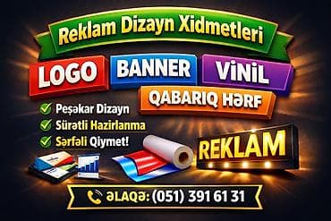 Reklam, çap: Reklam işlərinin yüksək keyfiyyətdə və münasib qiymətə hazırlanması — 1