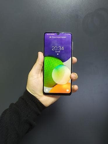 Samsung Galaxy A22, 64 GB, rəng - Ağ, Barmaq izi