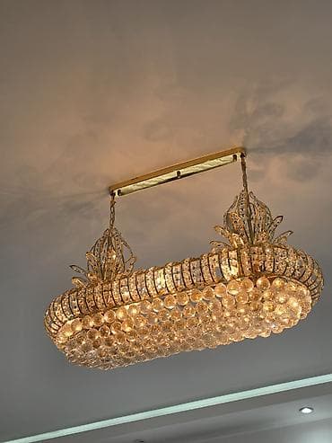 cay dasi satisi: Çılçıraq, 10 və daha çox lampa, Metal — 3