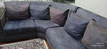 divan deri: Künc divan, İşlənmiş, Açılan, Bazalı, Nabuk, Ödənişli çatdırılma — 3