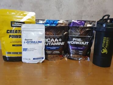 skamya idman: 🏋️‍♂️ Full Sport Nutrition Set – Kreatin, Citrulline, BCAA — 1
