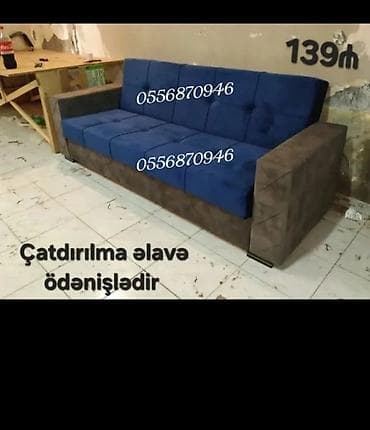 embawood kunc divanlar: Yeni, Divan, 2 kreslo, Bazalı, Açılan — 5